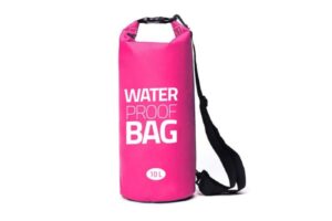 Voděodolný vak / taška 10 l - růžový - Obrázek 1