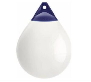 POLYFORM Kulový fender A0 bílo-modrý – 210 x 280 mm - Obrázek 1