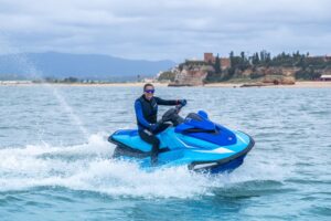 YAMAHA VX DeLuxe vodní skútr, světle modrý - Obrázek 5