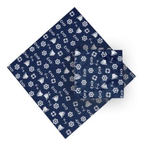 Lodní papírové ubrousky s námořním motivem