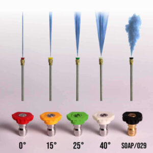 Sada: tlaková pistole, nástavec, trysky a hadice - Obrázek 6