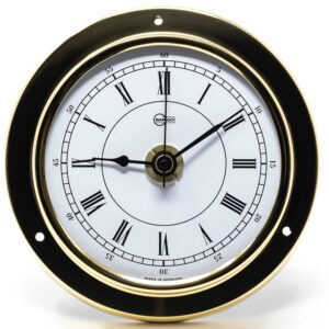 BARIGO TEMPO Quartzové hodiny Ø 88 x 25 mm - leštěná mosaz - Obrázek 2