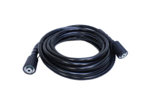 PVC černá vysokotlaká hadice 7,62m 3200PSI 220bar - 1/4″ - Obrázek 1