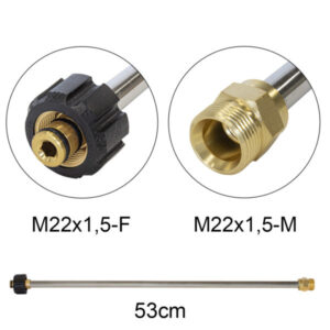 Prodlužovací nástavec z nerezové oceli 53 cm - Obrázek 2