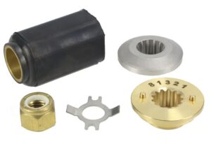 POLASTORM nerezová lodní vrtule 10-1/4 x 15 včetně redukčního pouzdra pro MERCURY 30-60 PS - Obrázek 2