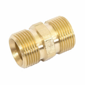 Mosazná spojka na hadice M22/1.5 - Obrázek 1