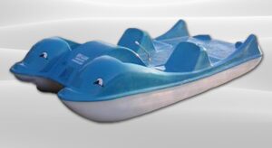 AQUA SYBB DWB-04 Vodní kolo DELFÍN - 370x160x80cm - Obrázek 1