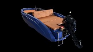 SEASTORM 13s HDPE Extra odolný plastový člun tmavě zelený – 400 cm - Obrázek 2