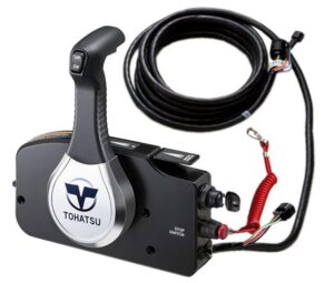 Páka řazení k motoru Tohatsu boční montáž - Obrázek 1