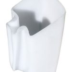 Vylievačka vody do člna plastová 125 x 180 mm - priesvitná