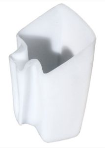 Vylévačka vody do člunu plastová 125 × 180 mm – průhledná