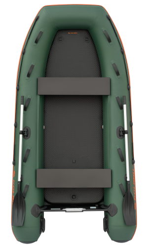Kolibri KM-330XL nafukovací člun zelený, vysokotlaká podlaha Air-deck - Obrázek 2