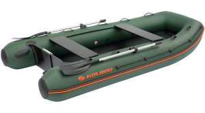 Kolibri KM-330XL nafukovací člun zelený, vysokotlaká podlaha Air-deck - Obrázek 1