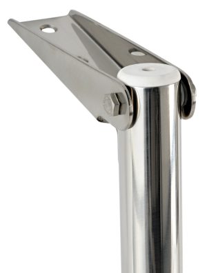 Nerezový teleskopický žebřík AISI 316 – 3 schůdky, šířka 300 mm, délka 889 mm, černý - Obrázek 3