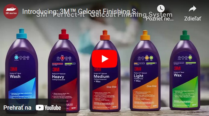 Video ukázka 3M brusné pasty