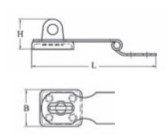 AQUINOX nerezový pant
