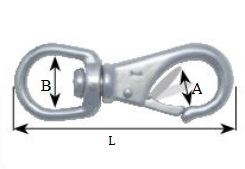 AQUINOX Zachytávací karabina