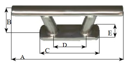 Nerezový úvazník 205 mm